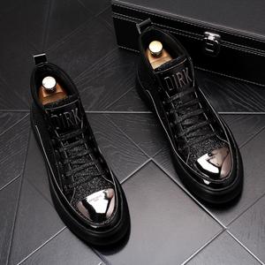 <span class=keywords><strong>รองเท้า</strong></span>บูทสั้นประดับเลื่อมสีทอง, <span class=keywords><strong>รองเท้า</strong></span>บู๊ต<span class=keywords><strong>คาวบอย</strong></span>เพิ่มความอบอุ่นเพิ่ม<span class=keywords><strong>รองเท้า</strong></span>และรองเท้าบูทสำหรับผู้ชาย - Product Image 2