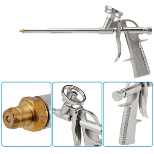 <span class=keywords><strong>Pistolet</strong></span> à <span class=keywords><strong>mousse</strong></span> expansible professionnel applicateur isolant <span class=keywords><strong>pistolet</strong></span> à <span class=keywords><strong>mousse</strong></span> de distribution robuste adapté au calfeutrage remplissage étanchéité - Product Image 5