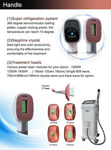 Máquina de Depilación Láser de Diodo 2 en 1, Pico y Diodo Picosegundo, Eliminación de Tatuajes con Hielo, Portátil - Product Image 5