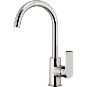 Grifo de Cocina Monomando con Caño Alto Cromado, 25.3 cm de Ancho, 34.8 cm de Largo - Product Image 1