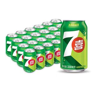 โซดา <span class=keywords><strong>7up</strong></span> รสเลมอนผลไม้ไขมันต่ำ ขนาด 330 มล. พร้อมดื่ม นำเข้าจากจีน ขายส่ง - Product Image 1