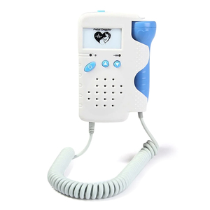 Monitor <span class=keywords><strong>Fetal</strong></span> Doppler Portátil a Buen Precio, Detector Digital de Latidos del Corazón del Bebé, Monitorización de la Frecuencia Cardíaca <span class=keywords><strong>Fetal</strong></span>, Uso Prenatal en el Hogar - Product Image 5