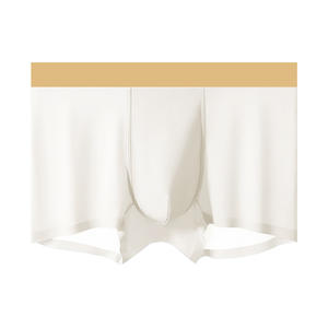 กางเกงในชายผ้าไหมน้ำแข็งเอวกลาง 10A ต้านเชื้อแบคทีเรียบริเวณเป้า 120s บางเฉียบ ระบายอากาศได้ดี ทรงหลวม ไร้ตะเข็บ - Product Image 6