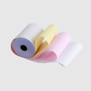Ingrosso 75mm x 75mm 3 strati carta non Carbonless POS rotoli di carta personalizzata NCR ricevuta con caratteristiche ad alta visibilità - Product Image 1