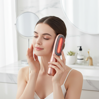 Handgehaltener Elektrischer Haarwuchs-Kamm Anti-Haarausfall Kopfhaut-Vibrationsmassagegerät Mikrostrom-Kopfmassagegerät Rotlicht