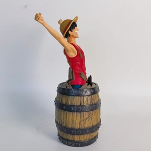Figura Coleccionable de Luffy Sonriente, Hecha a Mano con Resina Fina, Pintada a Mano, para Decoración de Gabinete de Licores, Porche, TV y Cine - Product Image 4
