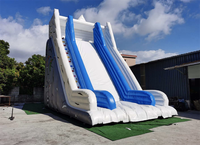 Toboggan gonflable commercial personnalisé pour enfants, château gonflable en PVC pour parc, toboggan animalier à vendre
