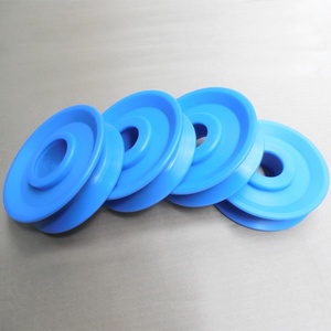 Polea de Nylon Azul con Ranura en U - Product Image 3