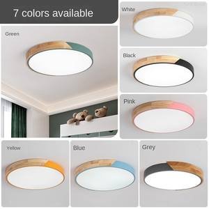 Lámpara de Techo LED Moderna Ultrafina con Control Remoto para Dormitorio, Sala de Estar, Cocina y Pasillo - Product Image 5