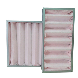 Filtre à air moyen qualifié F7 pour système de climatisation, filtre à sac en état neuf pour climatiseur, respectueux de l'environnement - Product Image 3