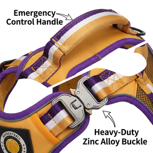 Heavy Duty Tactical Dog Harness with Control Handle Anti-Burst Training Vest High-Strength Nylon Tactical Dog Harness - Product Image 3