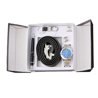 Fancy & Yc M2277 – Coffret d'expériences professionnelles élégant 5 pièces, ensemble de luxe simple pour homme, idéal pour événements haut de gamme, coffret cadeau de fêtes pour homme