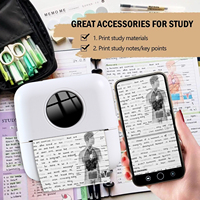 Impresora Térmica Portátil para Documentos y Fotos, Impresión en Blanco y Negro, Uso en Casa y Oficina, Mini Impresora X5 Inalámbrica
