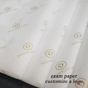 Рулон подарочной упаковочной бумаги из тонкой перерабатываемой пищевой шелковистой бумаги с индивидуальной печатью, односторонний, с четырехцветной глубокой печатью - Product Image 3