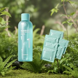 Numbuzin No 1 Tonique Apaisant aux Herbes 300 ml avec 10 Tampons Tonifiants pour Tous Types de Peau - Product Image 3