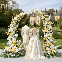 Hochwertige Seidenrosen für Hochzeiten und Schulanfang, Dekorative Blumen und Künstliche Blumenbögen, Langlebige Kunstblumen