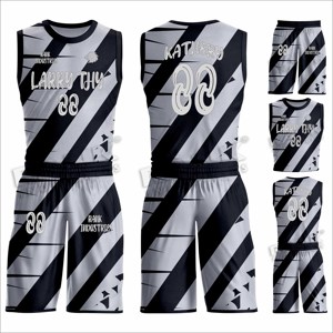 Servicio OEM uniforme de baloncesto personalizado Venta caliente uniforme de baloncesto de tamaño personalizado - Product Image 6