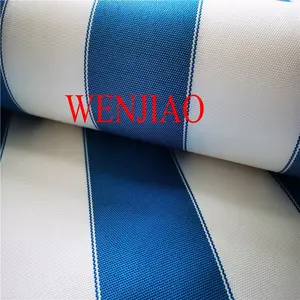 Awning Outdoor Fabric STRIPE CANVAS AWNING FABRIC WATERPROOF OUTDOOR FABRIC 60"