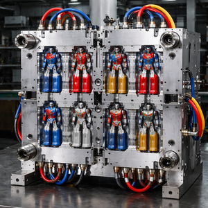 เครื่องฉีดพลาสติกกึ่งอัตโนมัติขนาดเล็ก สำหรับชิ้นส่วนแม่พิมพ์เหล็กกล้าบูสเตอร์  ปรับแต่งขนาดได้ ผิวขัดเงาสำหรับแม่พิมพ์ - Product Image 2