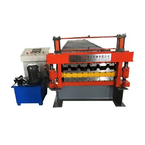 High Quality 840 Model Tile Roof Making Roll Forming Machine Corrugated Iron Sheet Double Layer Roof Sheet Roll Forming Machine