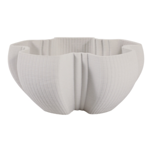 Ciotola Decorativa Stampata in 3D, Centrotavola Moderno Ondulato Scultoreo, Decorazione d'Accento per la Casa, Ornamento per Tavolino da Caffè - Product Image 1