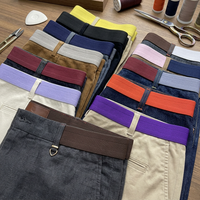 Bande élastique ouverte pour pantalons, fournie par l'usine, avec bord personnalisé, ceinture élastique ouverte, ruban élastique pliable de couleur