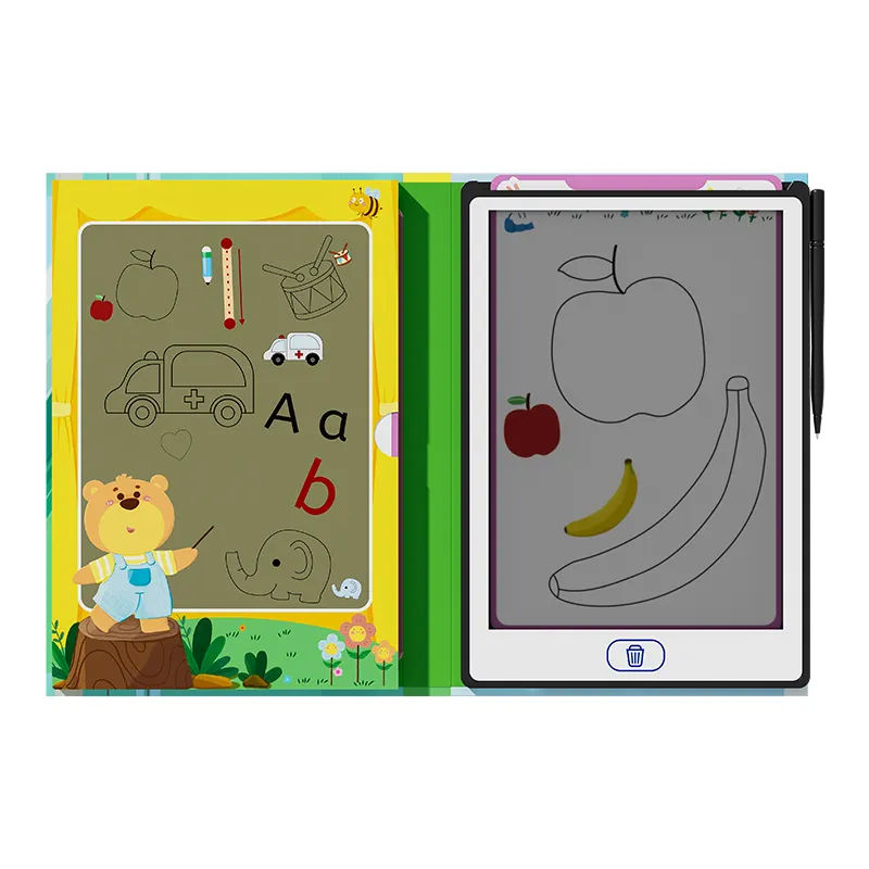 Popular Doodle Transparent Doodle No Radiation bloc-notes electronique lcd Electronic Lcd Writing Pad For Children