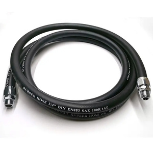 Tubo Flessibile in <span class=keywords><strong>Gomma</strong></span> Nera <span class=keywords><strong>di</strong></span> Alta Qualità 3/4\" per Distributori <span class=keywords><strong>di</strong></span> Carburante con Servizio <span class=keywords><strong>di</strong></span> Taglio Personalizzato - Petrolio e Benzina - Product Image 1