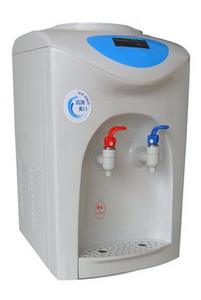 Tabletop 20L-A White Hot Cold Water Maker Compresor <span class=keywords><strong>de</strong></span> escritorio <span class=keywords><strong>Dispensador</strong></span> <span class=keywords><strong>de</strong></span> <span class=keywords><strong>agua</strong></span> <span class=keywords><strong>de</strong></span> refrigeración - Product Image 2