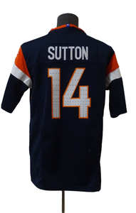 Nuovi Design TOP BRONCOS 10 #   Bo Nix 18 #   Maglia da Gioco Retrò di Peyton Manning, Jersey da Football Americano Corta e Traspirante - Product Image 4