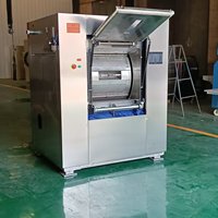 Laveuse-essoreuse industrielle anti-taches 30 kg / Machine à laver à barrière sanitaire pour projets de blanchisserie médicale