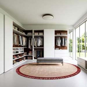 BALOM Customized Modern Luxury Walk in Closet Wardrobe System Custom Wooden Bedroom Furniture Cabinet With Free 3D Design - Product Image 4