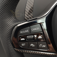Volant chauffant en fibre de carbone avec LED pour BMW Série G M5 F90 X5M F85 X6M F86 G20 G30 X5 G05 X6 G06 M340i M440i