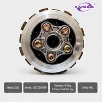 Ensemble d'embrayage renforcé pour moto CG150, 5 postes, 5 disques, petit trou avec boîtier pour Honda CG150