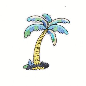 En gros, Patchs brodés 3D DIY en sergé, motifs Cocotier, Cactus, Dessins animés, pour Sacs, Vêtements, Chaussures, Chapeaux et Accessoires - Product Image 5