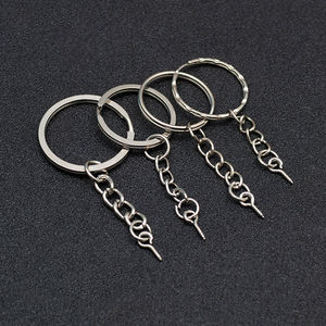 Attaches <span class=keywords><strong>à</strong></span> vis en métal pour porte-clés, accessoires de jouets, porte-clés en métal en gros, attaches <span class=keywords><strong>à</strong></span> vis <span class=keywords><strong>à</strong></span> boucle <span class=keywords><strong>ouverte</strong></span> pour bijoux et artisanat, vente en gros - Product Image 1