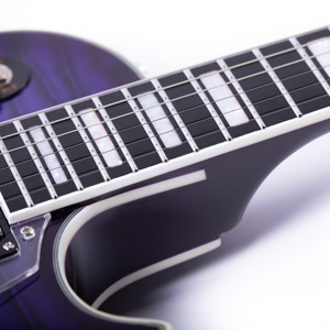 OEM <span class=keywords><strong>LP</strong></span> Caoba Guitarra eléctrica Brillo Sólido Top HPL Diapasón Rendimiento profesional 6 cuerdas - Product Image 4