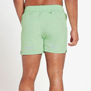 Shorts décontractés pour hommes en toile 100% coton, couleur unie, sur mesure, impression numérique, haute qualité, séchage rapide, faible MOQ, quantité en gros - Product Image 5