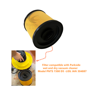Filtre HEPA à cartouche Riyingxin 304887 avec couvercle de verrouillage pour aspirateur eau et poussière <span class=keywords><strong>Parkside</strong></span> <span class=keywords><strong>Lidl</strong></span> 1500 D5, pièces détachées - Product Image 5