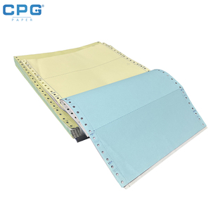 Rouleau de papier autocopiant sur mesure disponible, 48 g/m², écologique, papier NCR pour impression continue sur ordinateur - Product Image 1