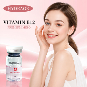 Ampolla Revitalizante de Vitamina B12 de Marca Privada OEM 5ml, Ácido Hialurónico Hidratante <span class=keywords><strong>y</strong></span> Nutritivo, Suero Facial Personalizado para Salón de Belleza - Product Image 2