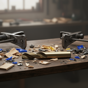 Broca helicoidal HSS de 30 mm y 168 mm de longitud para taladrar metal, madera y plástico - Product Image 3