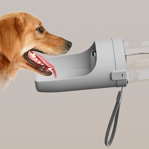 Bottiglia Portatile per Alimentazione Animali <span class=keywords><strong>2</strong></span> in 1, Contenitore per Cibo e Acqua per Cani e Gatti in Viaggio - Product Image 3