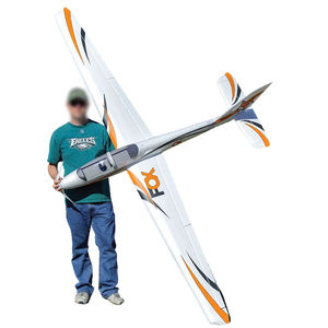Planeador RC Eléctrico FMS 3M Fox 3000mm Acrobático EP PNP con Hélice Plegable, Servo Metálico de 23G, Construcción de Espuma EPO sin Tornillos - Product Image 1