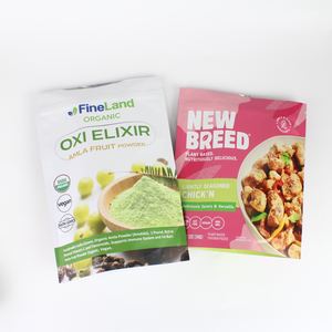 Custom Size Pound Matcha <b>Powder</b> Packaging bag 500g Stand up Pouch <b>Food</b> Packaging bag With Zipper - Product Image 2