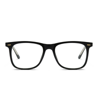 Logo personnalisé monture de lunettes neutre anti-lumière bleue lentille PC TR90 CP lunettes de mode carrées montures optiques