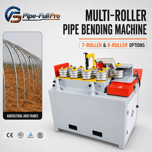 Machine de cintrage automatique multi-rouleaux pour fabricants de tubes de serres et fournisseurs d'équipements agricoles - Product Image 1
