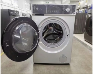 <span class=keywords><strong>Machine</strong></span> à <span class=keywords><strong>laver</strong></span> à tambour entièrement automatique de 10kg avec fonction d'essorage, lavage et séchage 220v 60 hz en un, adaptée à la buanderie - Product Image 4