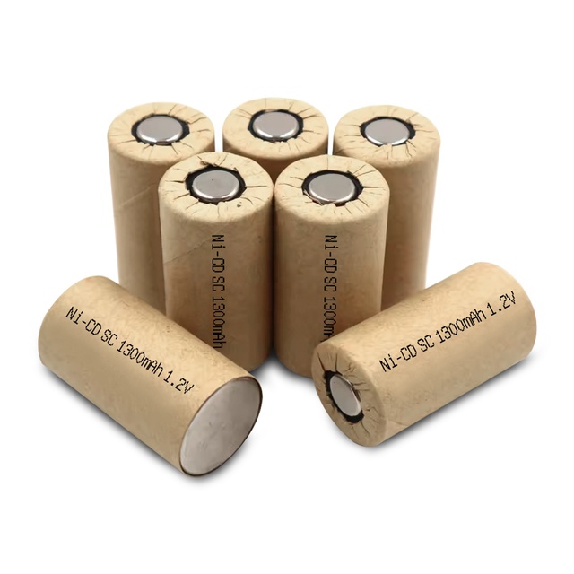 JINTION Rechargeable Battery 10C Discharge 1.2v NiCD SC 1300mAh Nickel Cadmium Battery Ni-cd Battery
