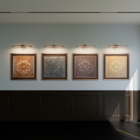 Échantillon de dalles de plafond en PVC imitation étain peint, imperméables et ignifuges pour centres commerciaux et hôtels - Un échantillon seulement